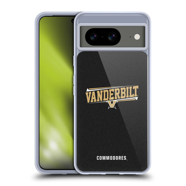 Vanderbilt University Vandy Vanderbilt University Double Bar Soft Gel Case for Google Pixel 8