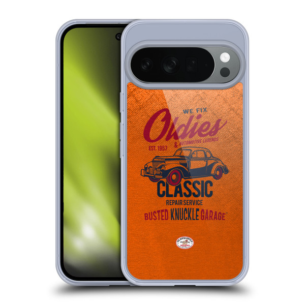Busted Knuckle Garage Graphics Classic Soft Gel Case for Google Pixel 10