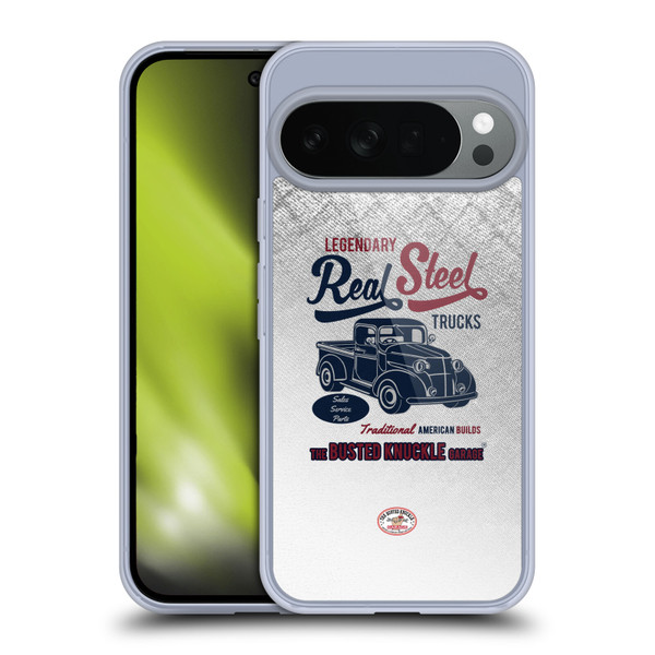 Busted Knuckle Garage Graphics Real Steel Soft Gel Case for Google Pixel 10
