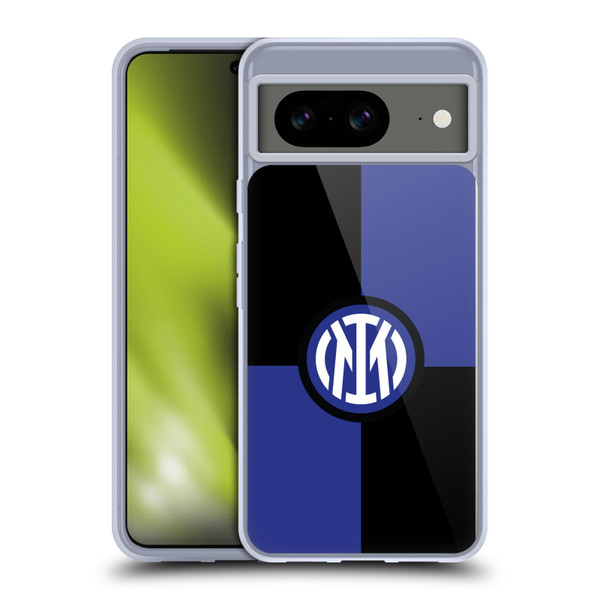 Fc Internazionale Milano Badge Flag Soft Gel Case for Google Pixel 8