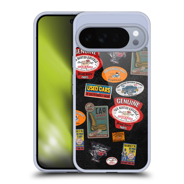 Busted Knuckle Garage Graphics Patches Soft Gel Case for Google Pixel 10 Pro XL