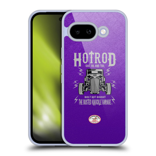Busted Knuckle Garage Graphics Hot Rod Soft Gel Case for Google Pixel 9A