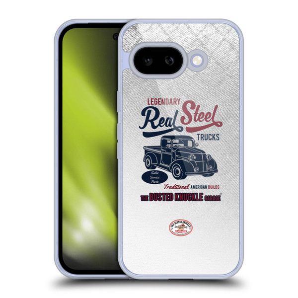 Busted Knuckle Garage Graphics Real Steel Soft Gel Case for Google Pixel 9A