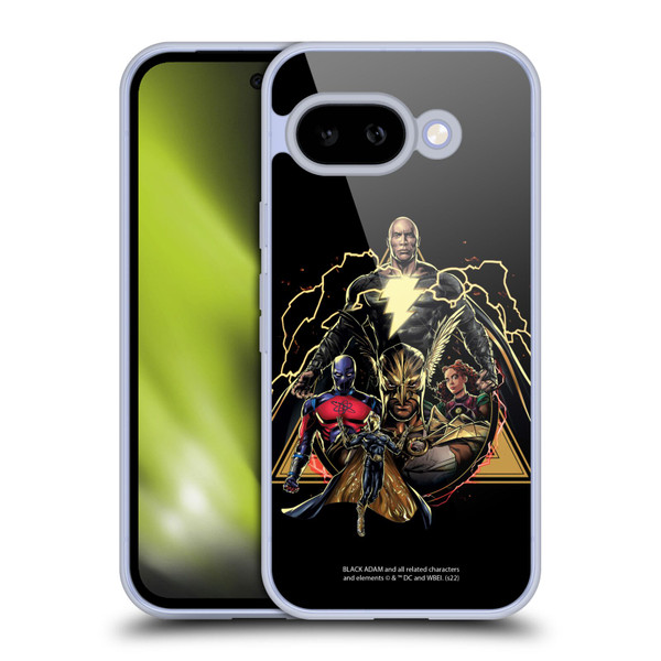 Black Adam Graphics Group Soft Gel Case for Google Pixel 9A