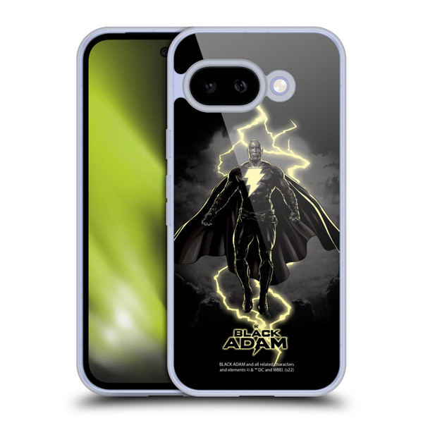 Black Adam Graphics Lightning Soft Gel Case for Google Pixel 9A
