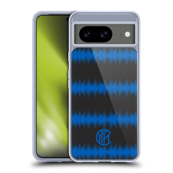 Fc Internazionale Milano Graphics Audio Wave Soft Gel Case for Google Pixel 8
