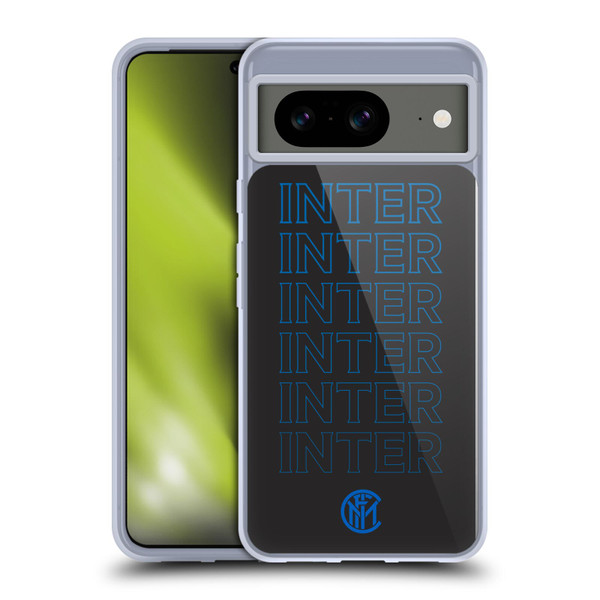 Fc Internazionale Milano Graphics Logo Type Soft Gel Case for Google Pixel 8