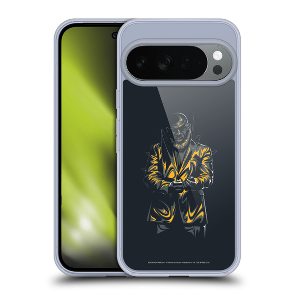 Black Lightning Key Art Tobias Whale Soft Gel Case for Google Pixel 10