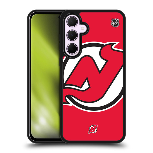 NHL New Jersey Devils Oversized Gel Armour Case For Samsung Galaxy A35 5G