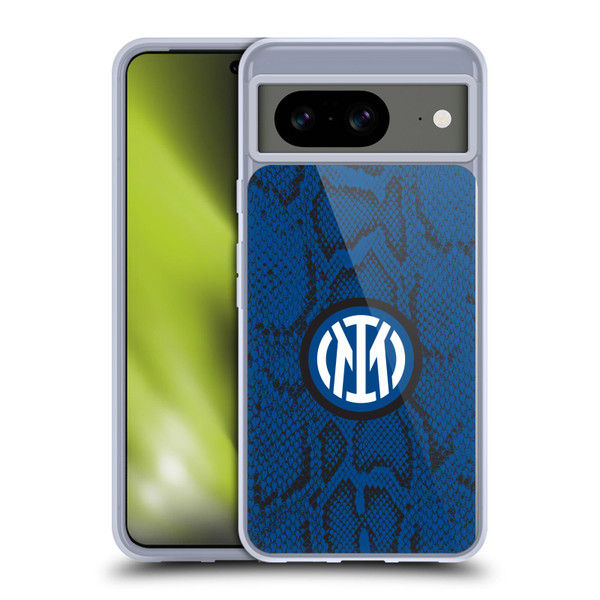 Fc Internazionale Milano Patterns Snake Soft Gel Case for Google Pixel 8