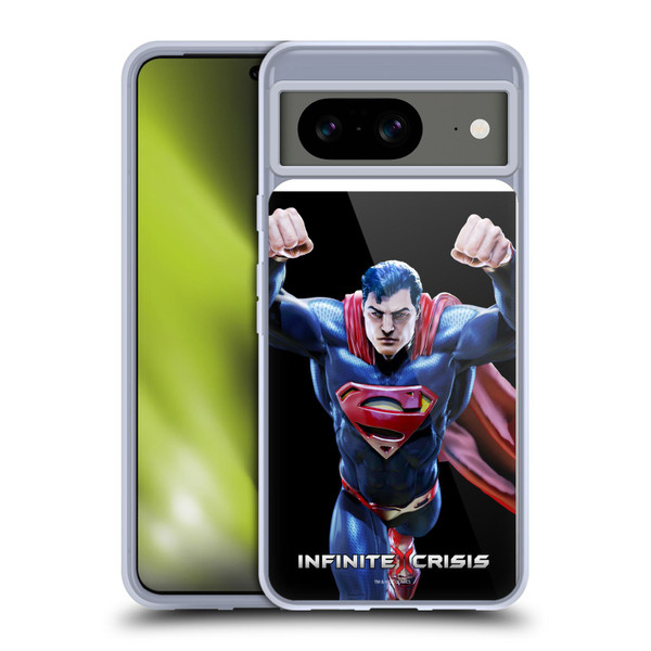 Infinite Crisis Characters Superman Soft Gel Case for Google Pixel 8