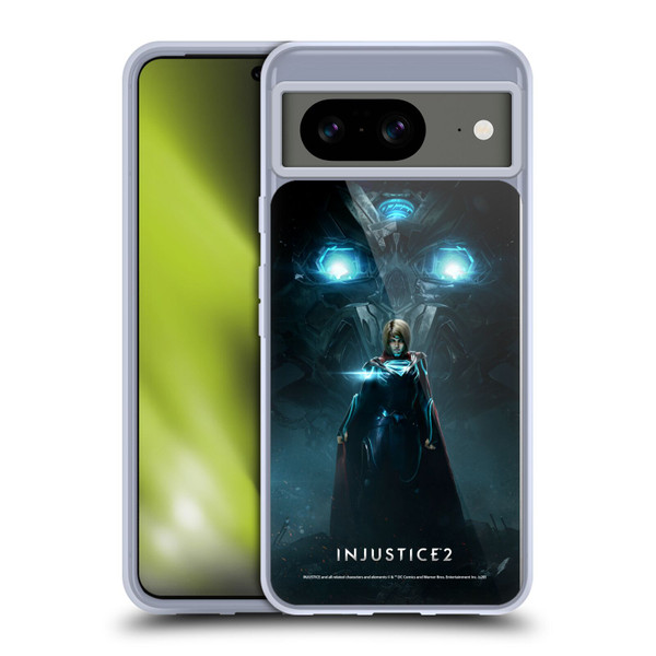 Injustice 2 Characters Supergirl Soft Gel Case for Google Pixel 8
