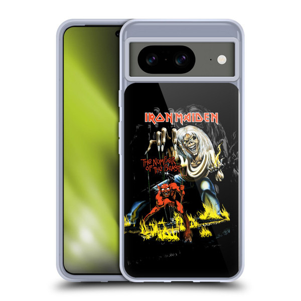 Iron Maiden Album Covers NOTB Soft Gel Case for Google Pixel 8