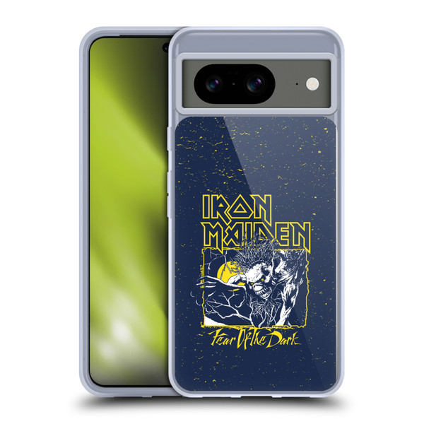 Iron Maiden Key Art FOTD Distressed Soft Gel Case for Google Pixel 8