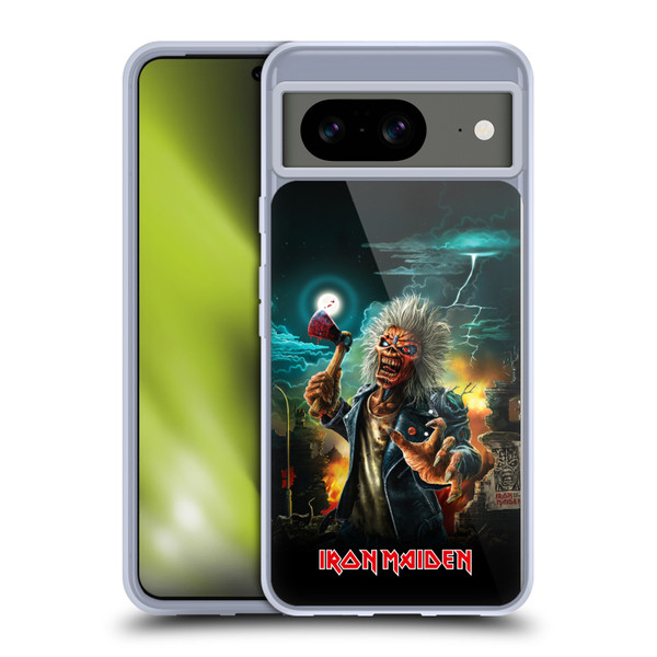Iron Maiden Key Art Run For Your Lives Soft Gel Case for Google Pixel 8