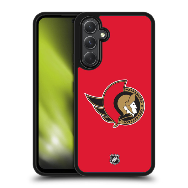 NHL Ottawa Senators Plain Gel Armour Case For Samsung Galaxy A54 5G