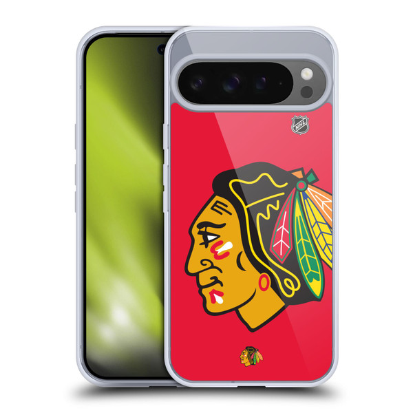 NHL Chicago Blackhawks Oversized Soft Gel Case for Google Pixel 9 Pro XL