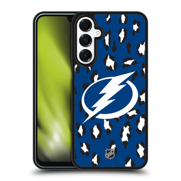 NHL Tampa Bay Lightning Leopard Pattern Gel Armour Case For Samsung Galaxy A16 5G