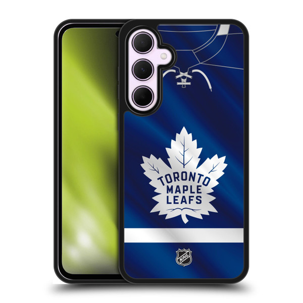 NHL Toronto Maple Leafs Jersey Gel Armour Case For Samsung Galaxy A35 5G