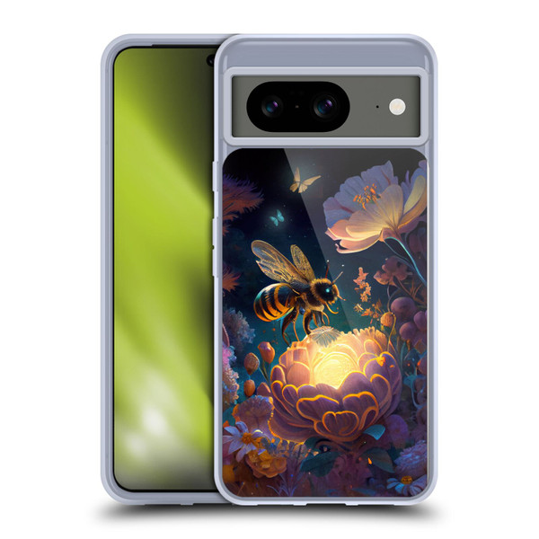 JK Stewart Art Bee Soft Gel Case for Google Pixel 8