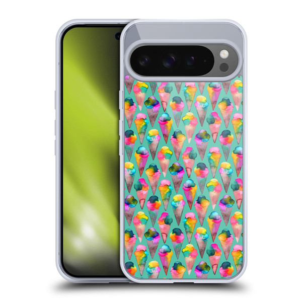 Ninola Patterns Yummy Ice Cream Soft Gel Case for Google Pixel 9 Pro XL