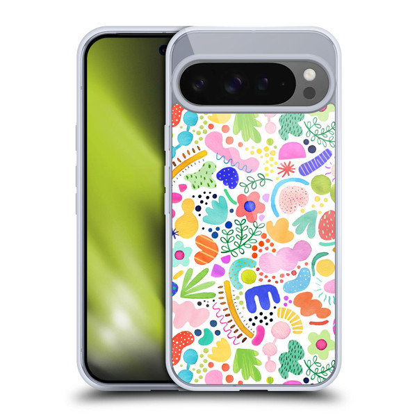 Ninola Summer Patterns Modern Bold Shapes Soft Gel Case for Google Pixel 9 Pro XL