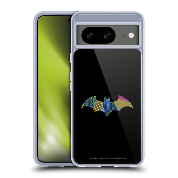 Justice League DC Comics Dark Electric Pop Icons Batman Soft Gel Case for Google Pixel 8