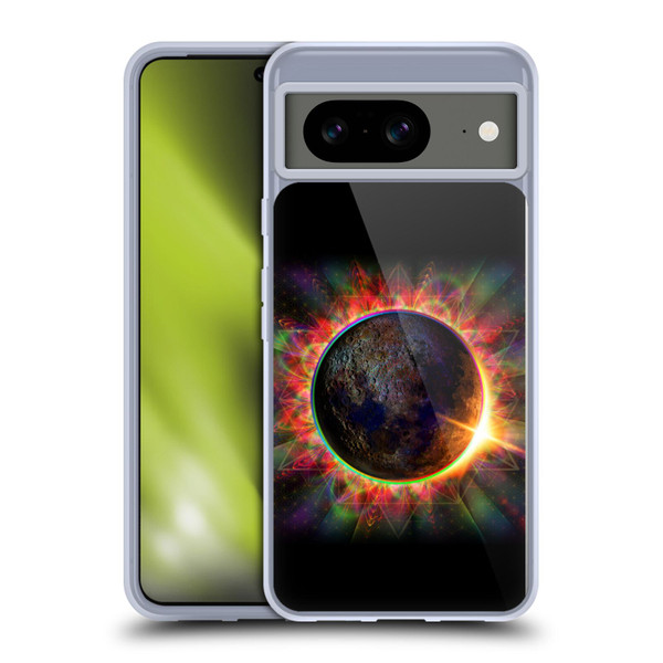 Jumbie Art Visionary Eclipse Soft Gel Case for Google Pixel 8
