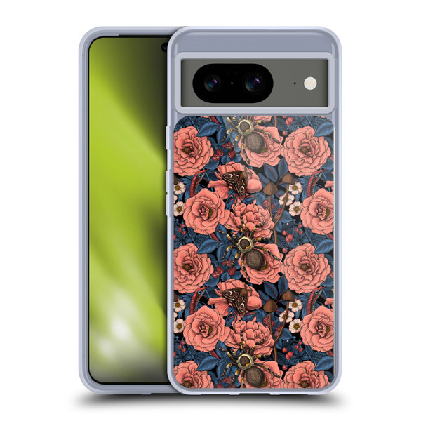 Katerina Kirilova Graphics Dream Garden Soft Gel Case for Google Pixel 8
