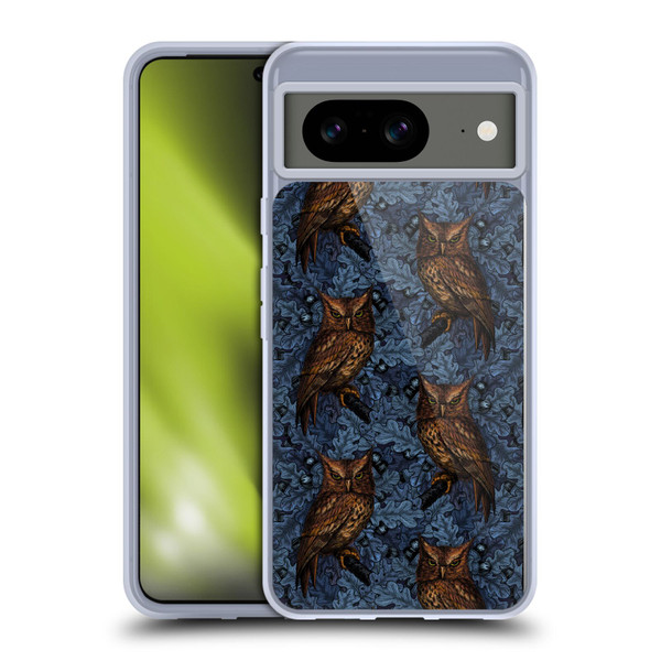 Katerina Kirilova Graphics Night Owls Soft Gel Case for Google Pixel 8