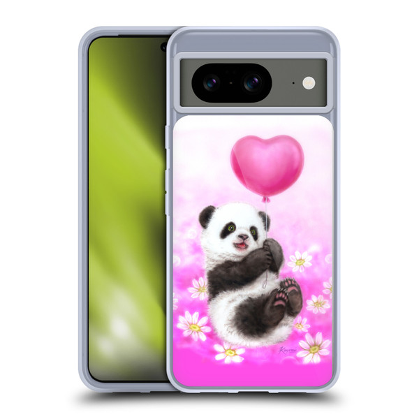 Kayomi Harai Graphic Art Panda Balloon Soft Gel Case for Google Pixel 8