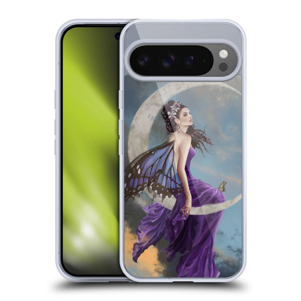 Nene Thomas Crescents Moon Amethyst Fairy Soft Gel Case for Google Pixel 9 Pro XL