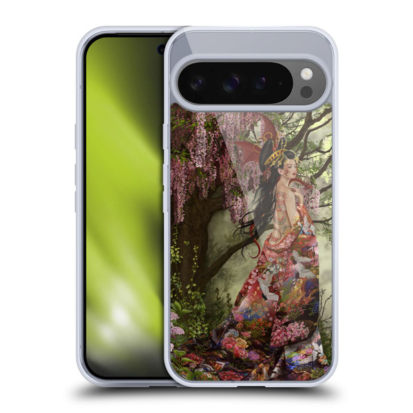 Nene Thomas Deep Forest Asian Silk Soft Gel Case for Google Pixel 9 Pro XL