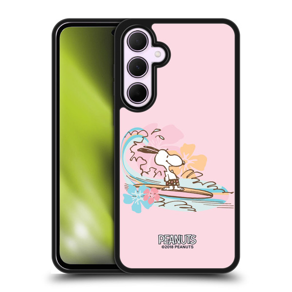 Peanuts Beach Snoopy Surf Gel Armour Case For Samsung Galaxy A35 5G