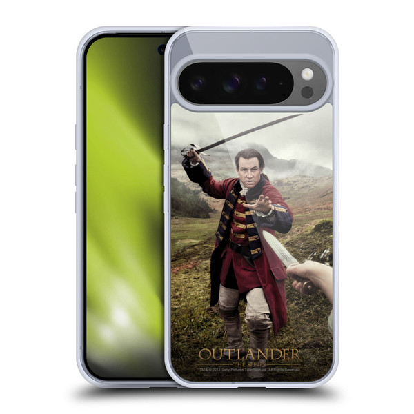 Outlander Characters Jonathan Randall In Action Soft Gel Case for Google Pixel 9 Pro XL