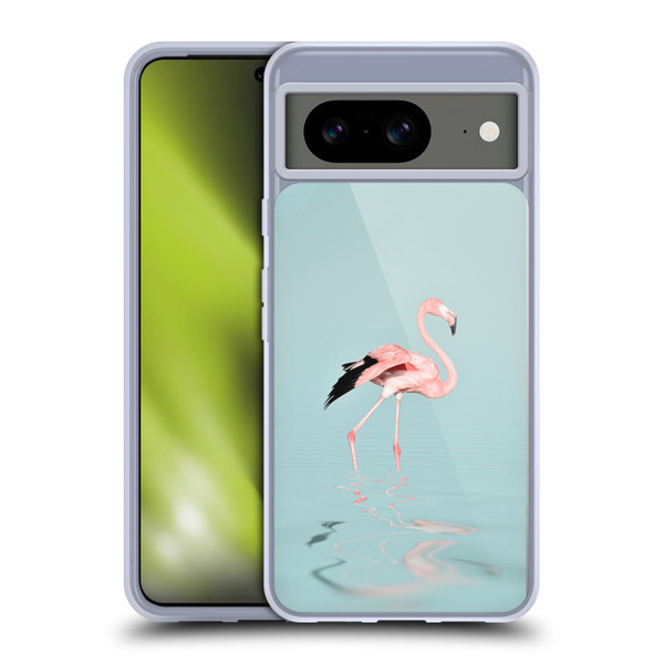 LebensArt Beings Flamingo Soft Gel Case for Google Pixel 8