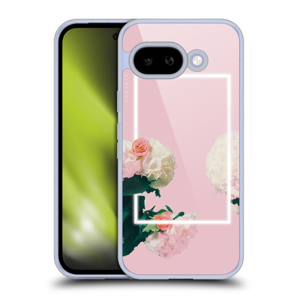 The 1975 Key Art Roses Pink Soft Gel Case for Google Pixel 9A