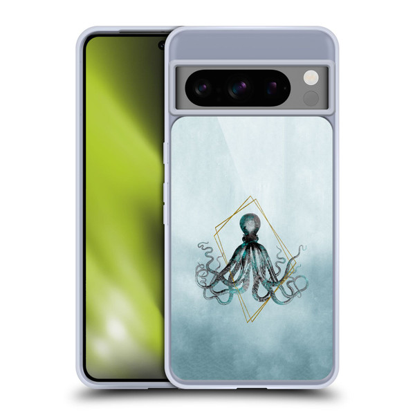 LebensArt Beings Octopus Soft Gel Case for Google Pixel 8 Pro