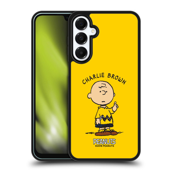 Peanuts Characters Charlie Brown Gel Armour Case For Samsung Galaxy A16 5G