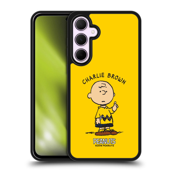 Peanuts Characters Charlie Brown Gel Armour Case For Samsung Galaxy A35 5G