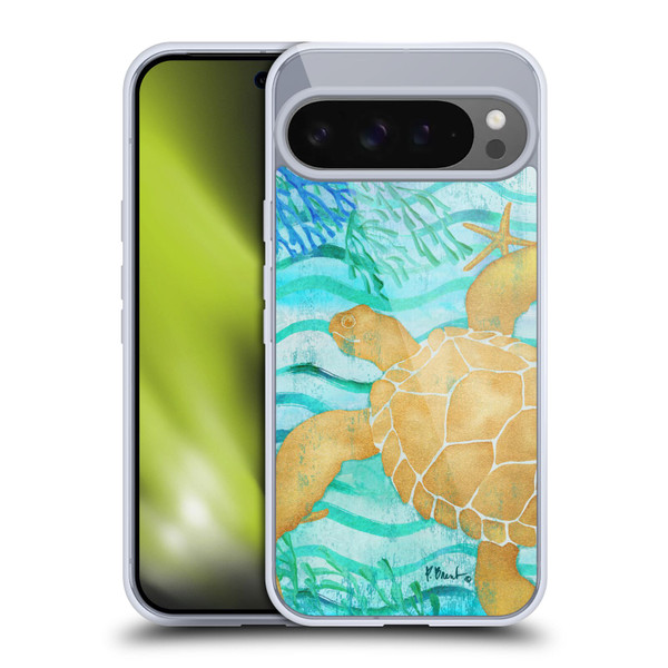 Paul Brent Coastal Aurora Turtle Soft Gel Case for Google Pixel 9 Pro XL