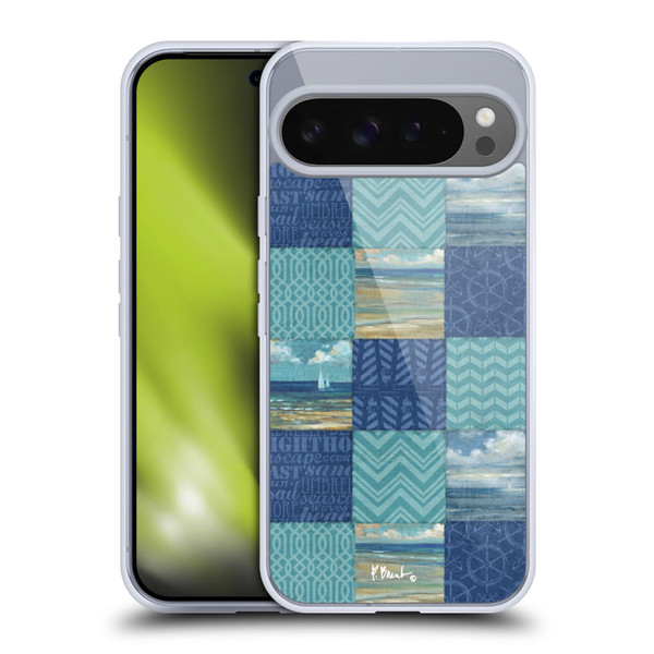 Paul Brent Coastal Beach Scape Patch Work Soft Gel Case for Google Pixel 9 Pro XL