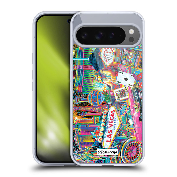 P.D. Moreno Cities Las Vegas 2 Soft Gel Case for Google Pixel 9 Pro XL