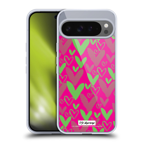 P.D. Moreno Patterns Hearts 1 Soft Gel Case for Google Pixel 9 Pro XL
