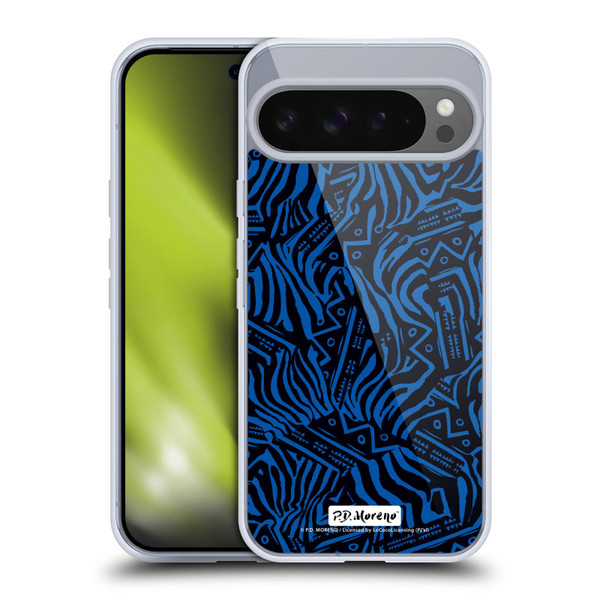 P.D. Moreno Patterns Tribal Zebra Soft Gel Case for Google Pixel 9 Pro XL