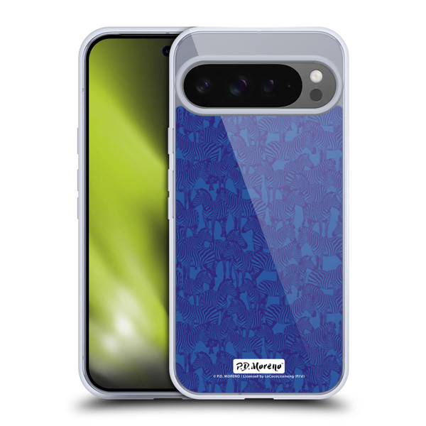 P.D. Moreno Patterns Zebra Soft Gel Case for Google Pixel 9 Pro XL