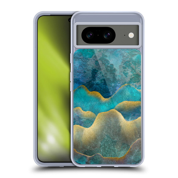 LebensArt Mineral Marble Wash Up Soft Gel Case for Google Pixel 8