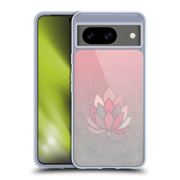 LebensArt Pastels Lotus Soft Gel Case for Google Pixel 8