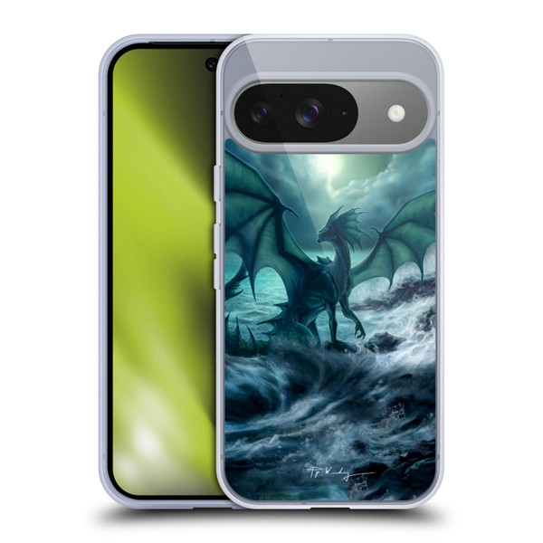 Piya Wannachaiwong Black Dragons Dark Waves Soft Gel Case for Google Pixel 9 / Pixel 9 Pro