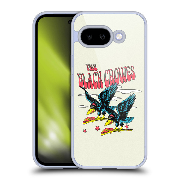 The Black Crowes Graphics Flying Guitars Soft Gel Case for Google Pixel 9A